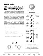 LM2931-D datasheet pdf ON Semiconductor
