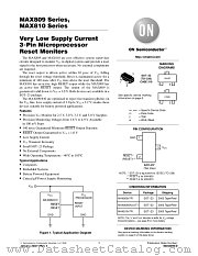 MAX809S-D datasheet pdf ON Semiconductor