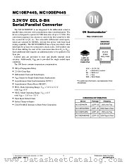 MC10EP445-D datasheet pdf ON Semiconductor