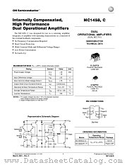 MC1458-D datasheet pdf ON Semiconductor