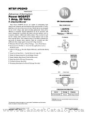MTSF1P02HD-D datasheet pdf ON Semiconductor