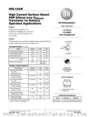 NSL12AW-D datasheet pdf ON Semiconductor