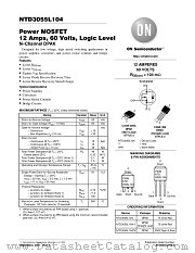 NTD3055L104-D datasheet pdf ON Semiconductor
