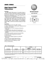 AMIS-30663 datasheet pdf ON Semiconductor