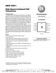 AMIS-42671 datasheet pdf ON Semiconductor