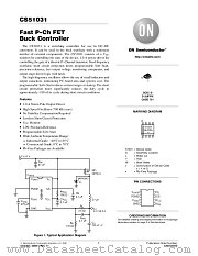 CS51031 datasheet pdf ON Semiconductor