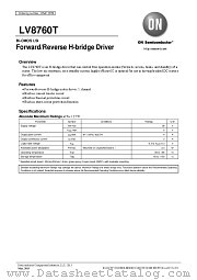 LV8760T datasheet pdf ON Semiconductor