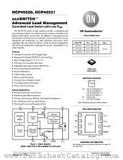 NCP45520 datasheet pdf ON Semiconductor