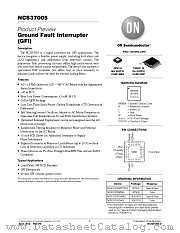 NCS37005D datasheet pdf ON Semiconductor