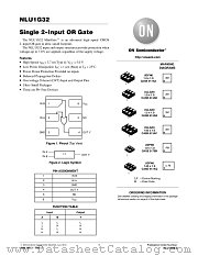 NLU1G32 datasheet pdf ON Semiconductor