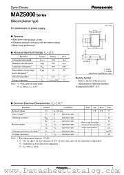 MAZ5200 datasheet pdf Panasonic