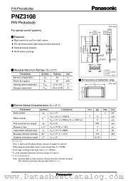 PNZ3108 datasheet pdf Panasonic