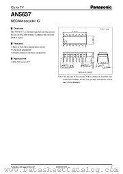 AN5637 datasheet pdf Panasonic