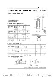 MA176WK datasheet pdf Panasonic