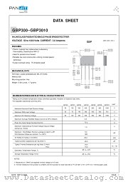 GBP3010 datasheet pdf Panjit International Inc