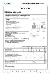 SB840DC datasheet pdf Panjit International Inc