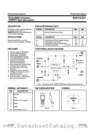BUK219-50Y datasheet pdf Philips