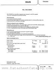 TDA3510 datasheet pdf Philips