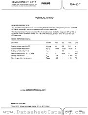 TDA4301T datasheet pdf Philips