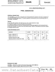 TDA4302 datasheet pdf Philips