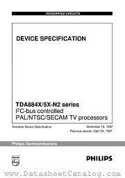 TDA884X datasheet pdf Philips