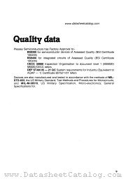 QUALITY datasheet pdf PLESSEY Semiconductors