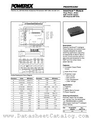 PM200RSA060 datasheet pdf Powerex Power Semiconductors