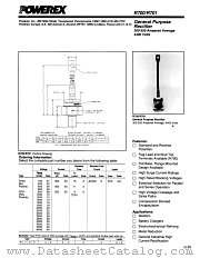 R7013504 datasheet pdf Powerex Power Semiconductors