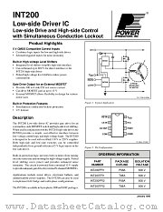 INT200TFI1 datasheet pdf Power Integrations Inc