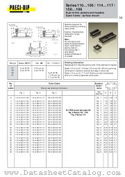 110-Z1-324-41-105 datasheet pdf Precid-Dip Durtal