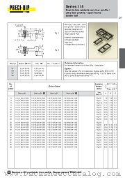 115-93-650-41-003 datasheet pdf Precid-Dip Durtal