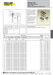 126-93-610-41-001 datasheet pdf Precid-Dip Durtal