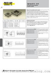 614-99-108-12-051-101 datasheet pdf Precid-Dip Durtal