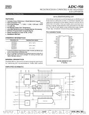 ADC-910 datasheet pdf Precision Monolithics