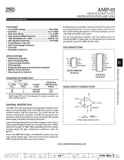 AMP-02 datasheet pdf Precision Monolithics