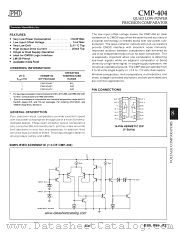 CMP404AY datasheet pdf Precision Monolithics