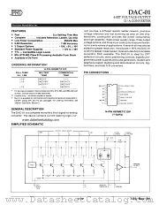 DAC01DY datasheet pdf Precision Monolithics