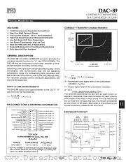 DAC-89EX datasheet pdf Precision Monolithics