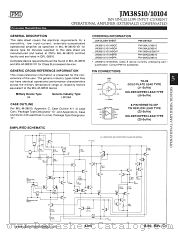 PM108AJ1/38510 datasheet pdf Precision Monolithics