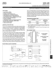 LIU02FP datasheet pdf Precision Monolithics