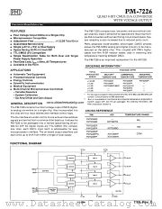 PM-7226 datasheet pdf Precision Monolithics