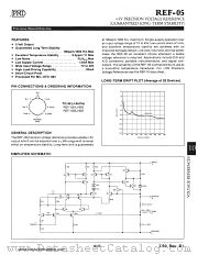 REF-05BJ/883 datasheet pdf Precision Monolithics