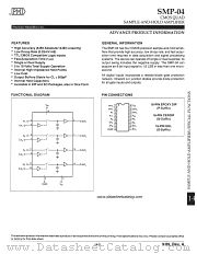 SMP04S datasheet pdf Precision Monolithics