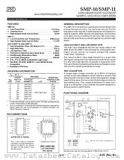 SMP11BRC/883 datasheet pdf Precision Monolithics