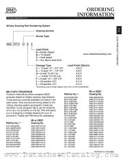 PART NUMBERING datasheet pdf Precision Monolithics