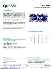 QPA2609D datasheet pdf Qorvo