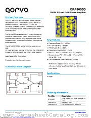 QPA3055D datasheet pdf Qorvo