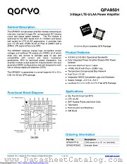 QPA9501 datasheet pdf Qorvo