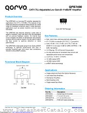 QPB7400 datasheet pdf Qorvo