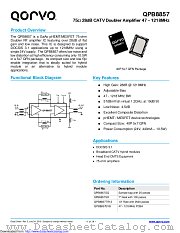 QPB8857 datasheet pdf Qorvo